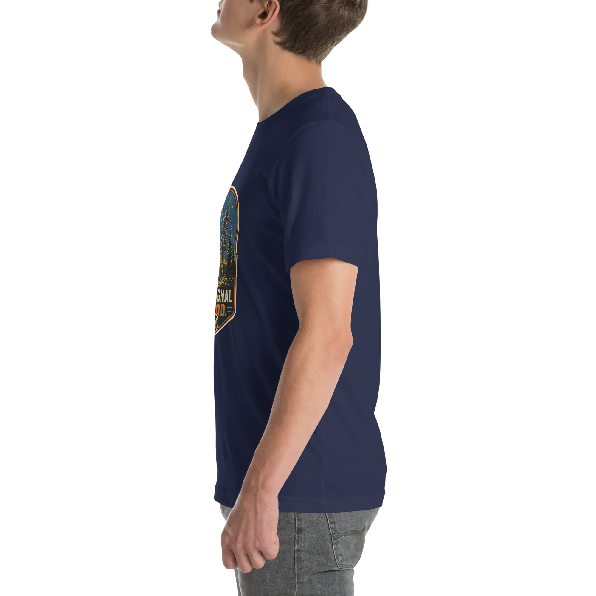 No Signal Good Men's Camping Graphic T-Shirt - Image 21